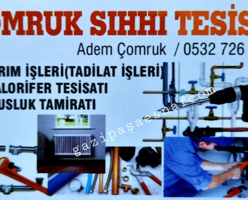 comruk sihhi tesisat