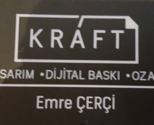 ERDEMLI KRAFT TASARIM DIJITAL BASKI OZALIT